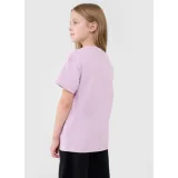 Dievčenské tričko s krátkym rukávom 4F JUNIOR TSHIRT F2326-56S-LIGHT PINK · záber 3
