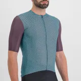 Pánsky cyklistický dres s krátkym rukávom SPORTFUL Checkmate jersey, huckleberry blue radiance · záber 4