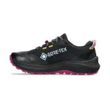 Dámska bežecká trailová obuv ASICS Gel Trabuco 12 GTX black light blue · záber 2