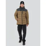 Pánska bunda FUNDANGO Passat Padded Jacket-639-mud · záber 3
