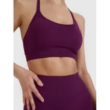 Dámska tréningová športová podprsenka 4F SPORT BRA F166-50S-DARK VIOLET · záber 2