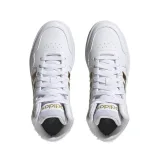 Dámska rekreačná obuv ADIDAS Hoops 3.0 Mid cloud white cloud white grey two · záber 3