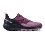 Dámska nízka turistická obuv SALOMON OUTpulse GTX W tulipwood black poppy red · záber 3