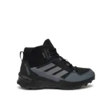 Juniorská členková turistická obuv ADIDAS Terrex AX4 R.Rdy Mid Jr core black grey four grey six · záber 1