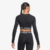 Dámske tréningové tričko s dlhým rukávom NIKE PRO DF 365 CROP LS-010 BLACK WHITE · záber 3