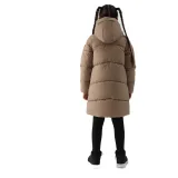Dievčenská bunda 4F JUNIOR DOWN JACKET-JWAW24TDJAF455-83S-BEIGE · záber 2