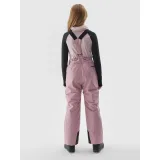 Dievčenské lyžiarske nohavice 4F JUNIOR TROUSERS FNK-JAW23TFTRF353-53S-DARK PINK · záber 4