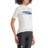 Dámsky cyklistický dres s krátkym rukávom SPORTFUL Gruppetto w jersey, white plein air · záber 2