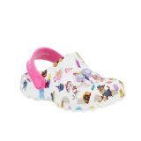 Dievčenské kroksy (rekreačná obuv) COQUI Little Frog Paw Patrol + Amulet K white light fuchsia · záber 1