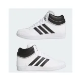 Pánska rekreačná obuv ADIDAS Hoops 4.0 Mid M cloud white core black grey two · záber 4