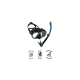 Potápačský šnorchlovací set CRESSI BIG EYES EVOLUTION+ALPHA UD COMBO BLACK BLUE · záber 2