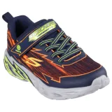 Chlapčenská rekreačná obuv SKECHERS S Lights Light Storm 2.0 K navy orange · záber 1