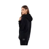 Dámska zateplená mikina so zipsom VOLCANO B-FLOFI-700-BLACK · záber 2