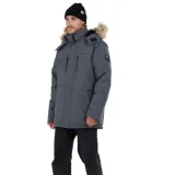 Pánska bunda FUNDANGO Spirit Parka Jacket-745-grey heather · záber 1