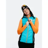 Dámska vesta na skialp EVERETT SkiToura PRIMALOFT vest W blue · záber 2