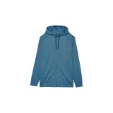 Pánska tréningová mikina so zipsom 4F SWEATSHIRT FNK-WAW24TFSWM404-46M-TEAL MELANGE · záber 5