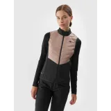 Dámska turistická vesta 4F VEST-AW23TVJAF048-82S-LIGHT BROWN · záber 2