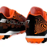 Chlapčenské futbalové kopačky turfy JOMA Evolution 2501 Jr TF black orange · záber 5