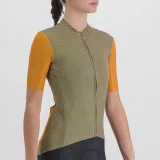 Dámsky cyklistický dres s krátkym rukávom SPORTFUL Checkmate w jersey, dark gold berry blue · záber 4