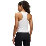 Dámske tréningové tielko UNDER ARMOUR Motion High Neck Tank-WHT · záber 2