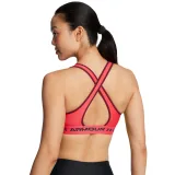 Dámska tréningová športová podprsenka UNDER ARMOUR Crossback Mid Bra-RED · záber 2
