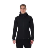 Dámska turistická softshellová bunda NORTHFINDER JANESSA-269-black · záber 1