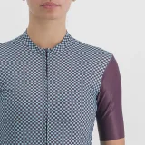 Dámsky cyklistický dres s krátkym rukávom SPORTFUL Checkmate w jersey, huckleberry blue radiance · záber 4