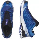 Pánska bežecká trailová obuv SALOMON XA Pro 3D V9 surf the web ibiza blue white · záber 4