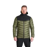 Pánska turistická bunda NORTHFINDER FEDERICO-550blackdarkgreen · záber 1