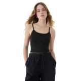 Dámske tielko 4F SLEEVELESS F127-20S-DEEP BLACK · záber 1