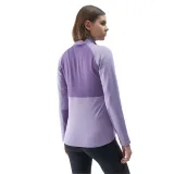Dámska turistická mikina so zipsom 4F SWEATSHIRT FNK-4FWSS24TFSWF316-52S-LIGHT VIOLET · záber 3