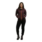 Dámska turistická softshellová bunda NORTHFINDER DONNA-481-plum · záber 1