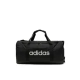 Cestovná taška ADIDAS LINEAR DUFFEL M BLACK BLACK WHITE · záber 1