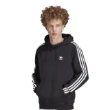 Pánska mikina s kapucňou ADIDAS ORIGINALS 3-STRIPES HOODY-IM2088-black · záber 1