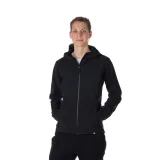 Dámska turistická softshellová bunda NORTHFINDER JANESSA-269-black · záber 2