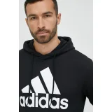 Pánska mikina s kapucňou ADIDAS M BL FT HD-IC9363-Black · záber 5