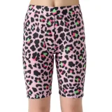 Dievčenské kraťasy 4F JUNIOR TIGHTS-4FJWSS24TTIGF133-56A-LIGHT PINK ALLOVER · záber 1