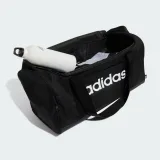 Cestovná taška ADIDAS LINEAR DUFFEL S BLACK BLACK WHITE · záber 5