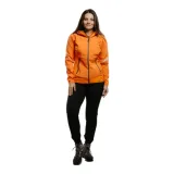 Dámska turistická softshellová bunda NORTHFINDER DONNA-182-lightorange · záber 1