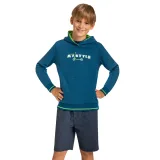 Chlapčenská mikina s kapucňou VOLCANO B-STYLE JUNIOR 613 BLUE DARK · záber 2