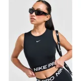 Dámske tréningové tričko s krátkym rukávom NIKE DF 365 CROP TANK-010 BLACK WHITE · záber 5