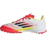 Chlapčenské futbalové kopačky turfy ADIDAS F50 League Jr TF cloud white core black solar yellow · záber 2