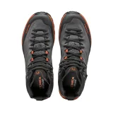 Pánska členková turistická celokožená obuv TECNICA Forge Hike MID GTX Ms, dark grey icon orange · záber 5