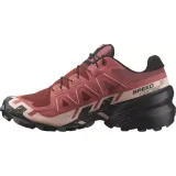 Dámska bežecká trailová obuv SALOMON Speedcross 6 W cow hide black english rose · záber 2