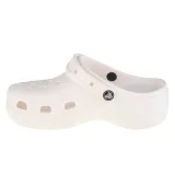 Dámske kroksy (rekreačná obuv) CROCS Classic Platform Clog W white · záber 3
