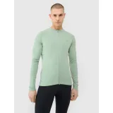 Pánske bežecké tričko s dlhým rukávom 4F LONGSLEEVE FNK-WSS25TFLOM339-47S-MINT · záber 2