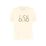 Dámske tričko s krátkym rukávom VOLCANO MADAME-101-CREAM · záber 4