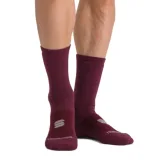 Cyklistické ponožky SPORTFUL Merino wool 18 socks, red wine black · záber 1