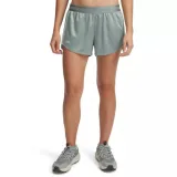 Dámske tréningové kraťasy UNDER ARMOUR Tech Play Up Shine Shorts-GRN · záber 1