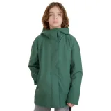 Chlapčenská nepremokavá bunda 4F JUNIOR JACKET-JWSS25TJACU213-41S-GREEN · záber 1